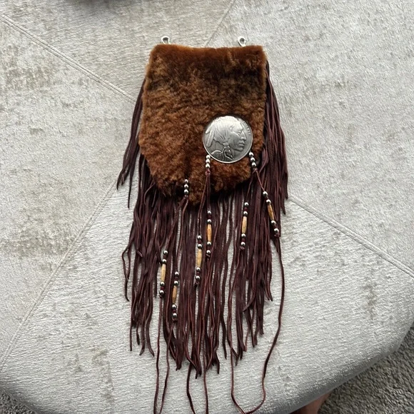 Cactus Mountain fringe pouch Medicine Bags – Cactus Mountain main image 4